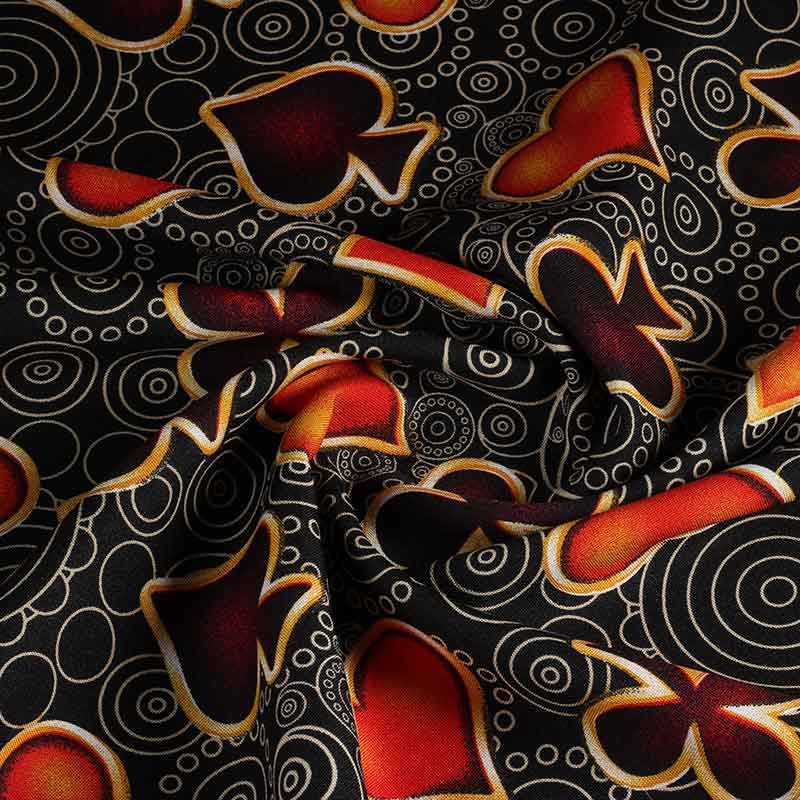 Terlenka fabric playing cards