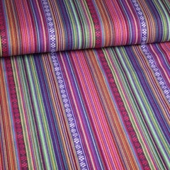 Mexico fabric purple multicolour