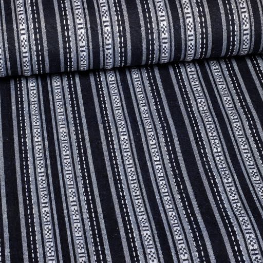 Mexico fabric black-white