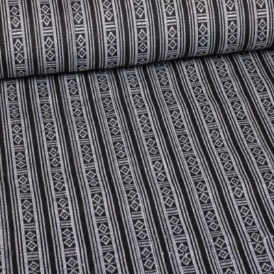 Mexico fabric black and white
