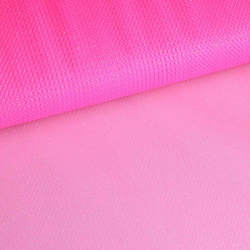 Tulle zigzag glitter neon pink