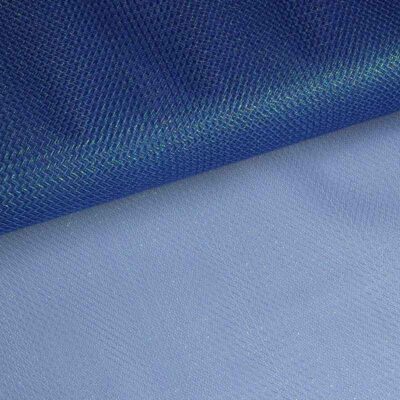 Tulle zigzag glitter cobalt