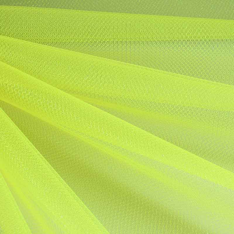Tulle zigzag glitter neon yellow