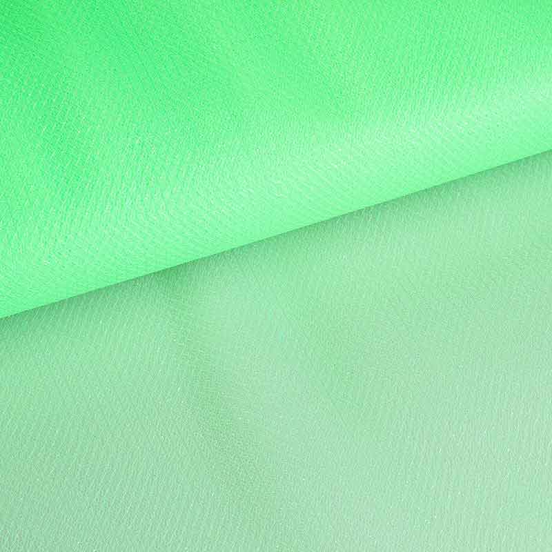 Tulle zigzag glitter fluor green