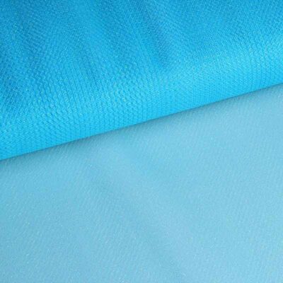 Tulle zigzag glitter aqua