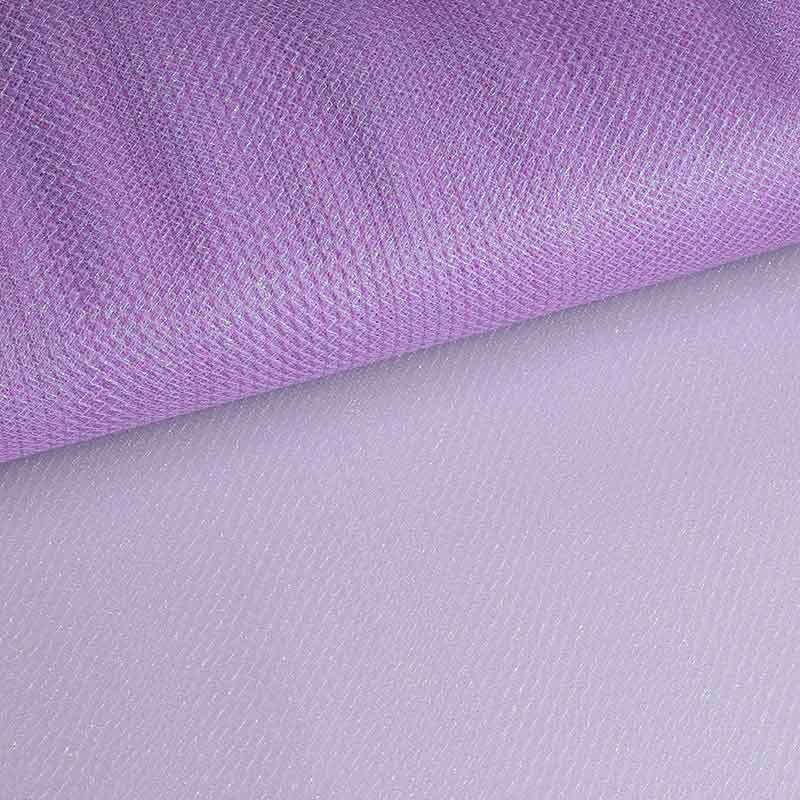 Tulle zigzag glitter lilac