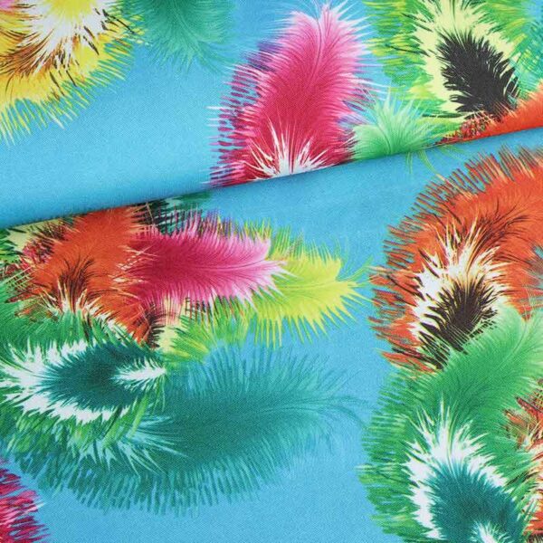 Terlenka fabric aqua