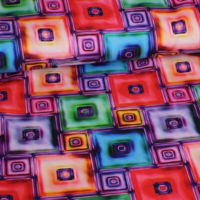 Terlenka fabric diamond fantasy digital print