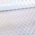 Metallic stof ruit zilver