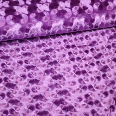 Velvet fabric purple
