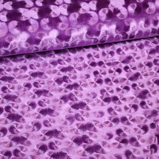 Velvet fabric purple