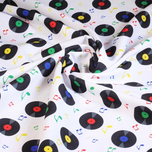 Terlenka fabric musical note