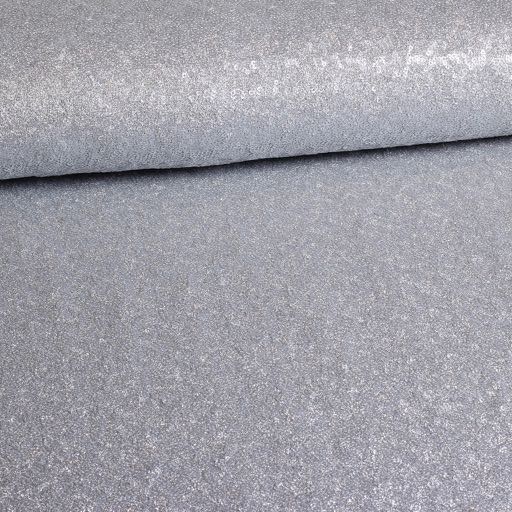 Mesh stretch sequin fabric silver