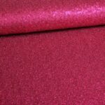 Mesh stretch pailletten fuchsia