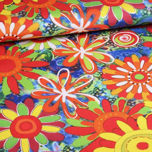 Terlenka fabric multicolor gold