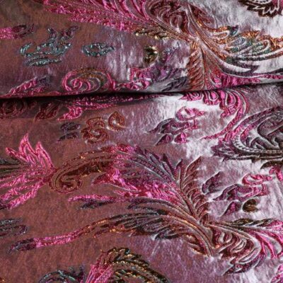 Brocade Jacquard Fantasy silver