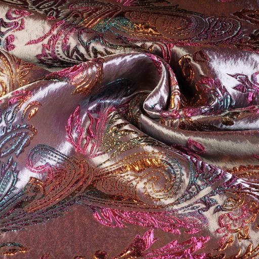 Brocade Jacquard Fantasy silver