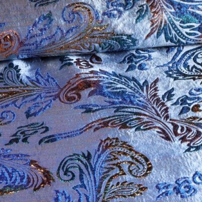 Brocade Jacquard Fantasy blue