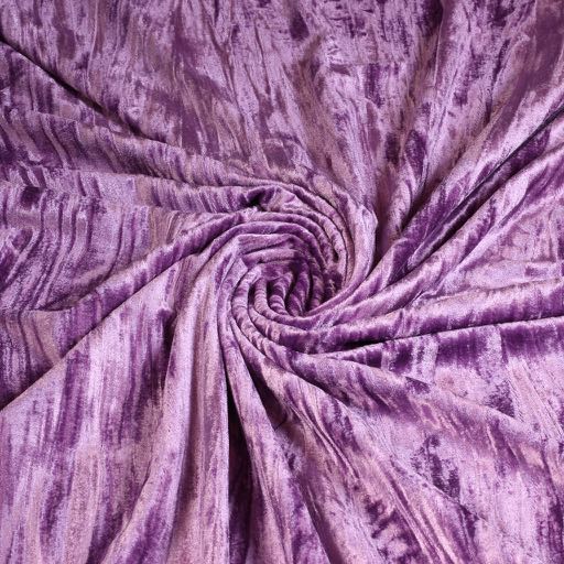 Stretch velvet fabric lila