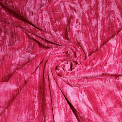 Gloss stretch velvet fuchsia