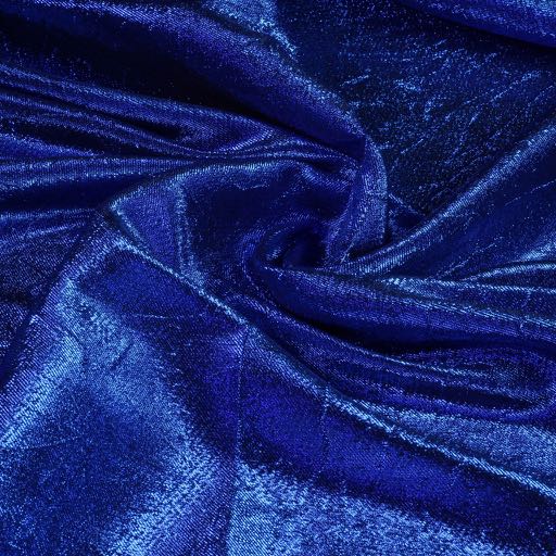 Lurex fabric cobalt
