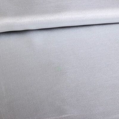 Fancy Organza Crepe fabric silver