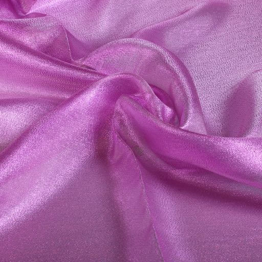 Fancy Organza Crepe fabric light purple