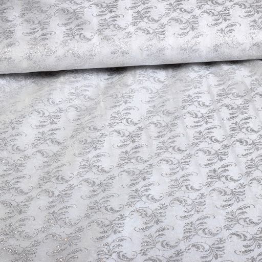 Organza fabric white