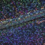 Mystique Deluxe foil hologram zwart zilver
