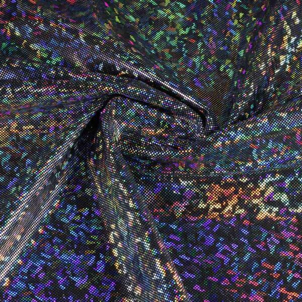 Mystique Deluxe foil hologram black silver