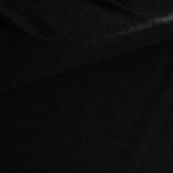 Mystique foil fabric black
