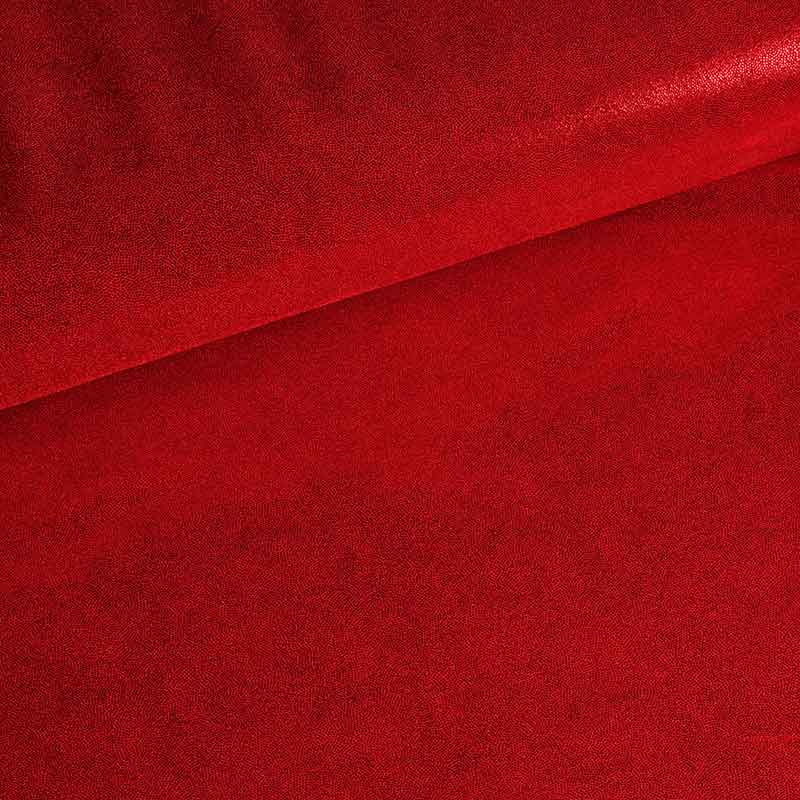 Mystique foil fabric red