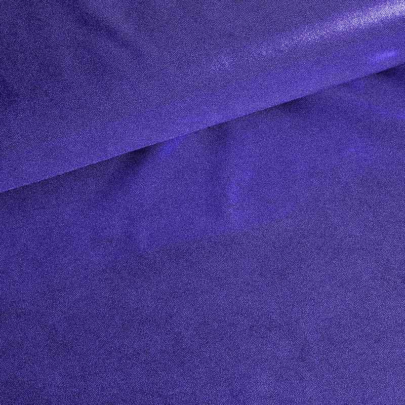 Mystique foil fabric purple