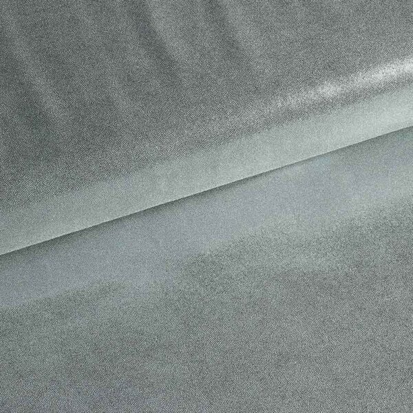 Mystique foil fabric dark silver
