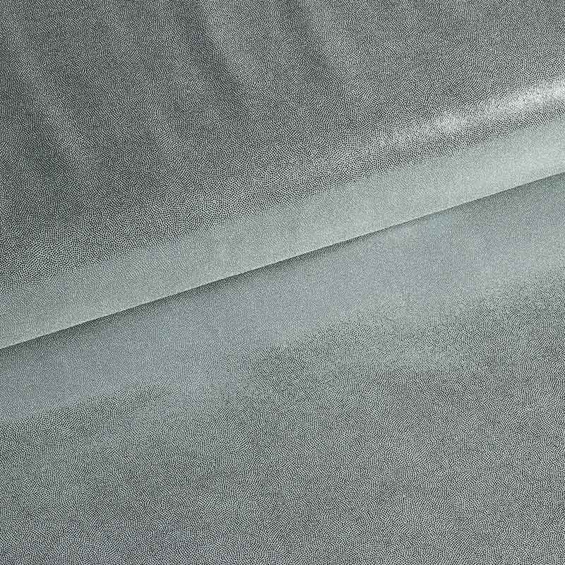 Mystique foil fabric dark silver
