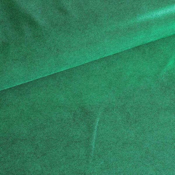 Mystique foil fabric green