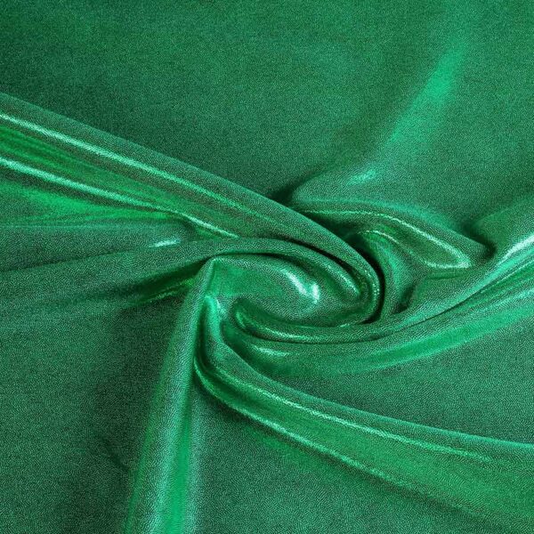 Mystique foil fabric green