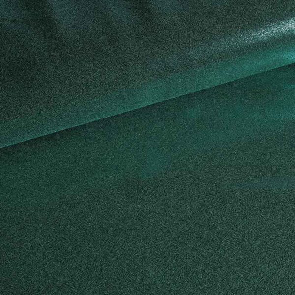 Mystique foil fabric dark green