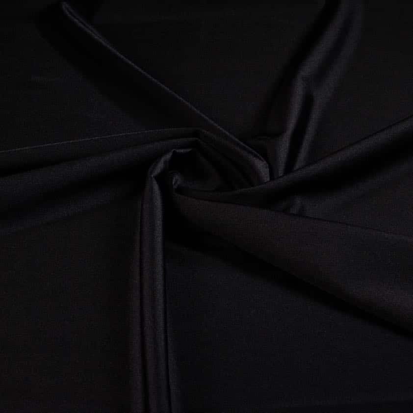 Lycra swimwear fabric black