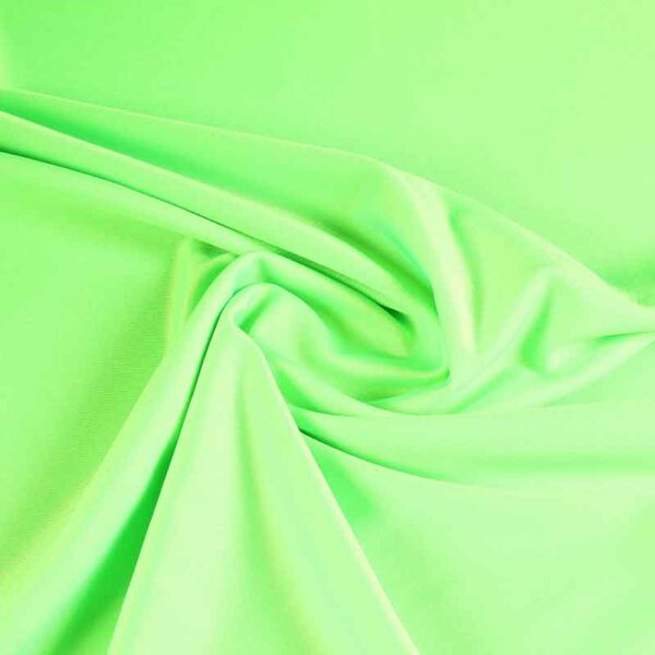 Lycra swimwear fabric fluor green
