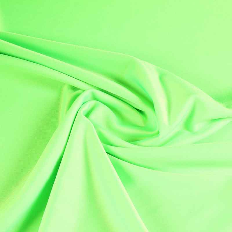 Lycra swimwear fabric fluor green
