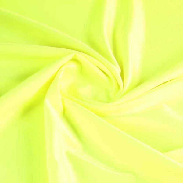 Lycra swimwear fabric fluor yellow