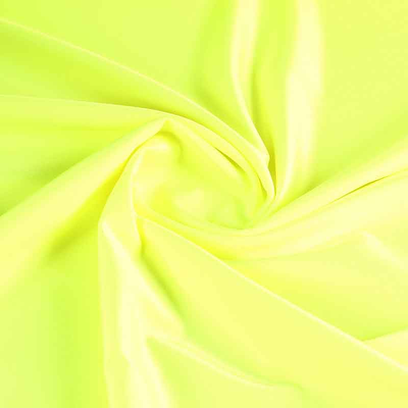 Lycra swimwear fabric fluor yellow