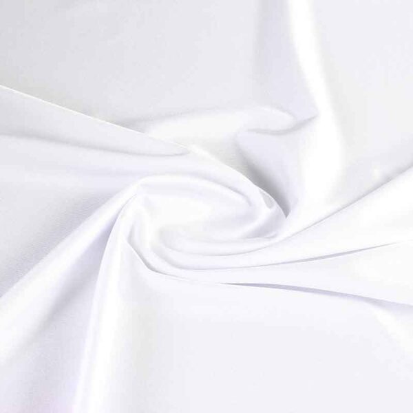 Lycra swimsuit fabric white