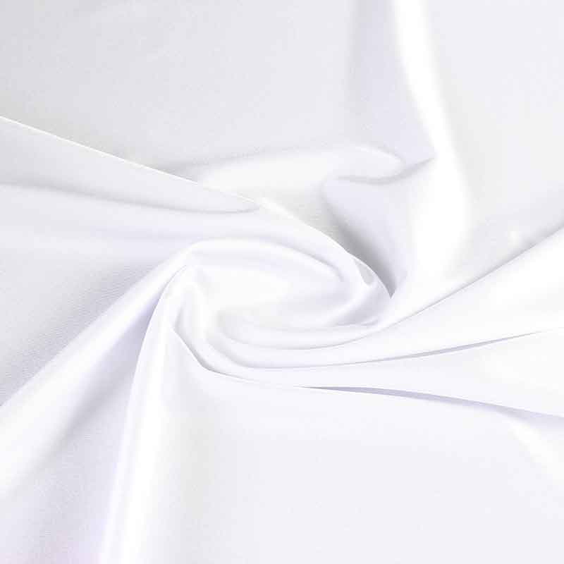 Lycra swimsuit fabric white