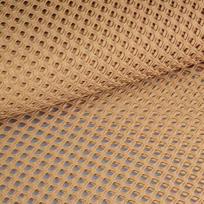 Mesh fabric coarse elastic skin tone