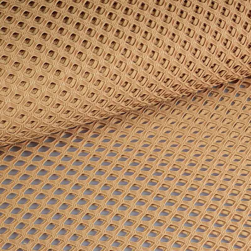 Mesh fabric coarse elastic skin tone