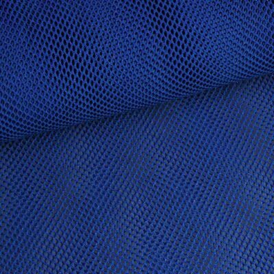 Elastic net fabric glitter cobalt