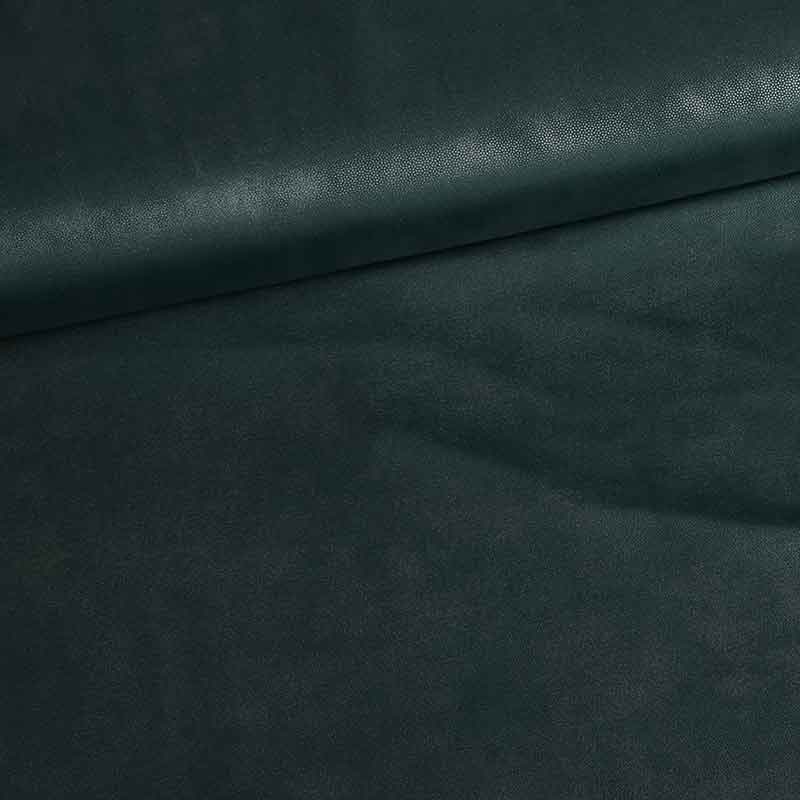 Washed look fabric bottle green