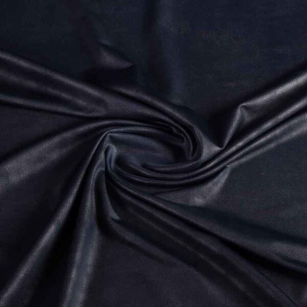 Washed look fabric navy